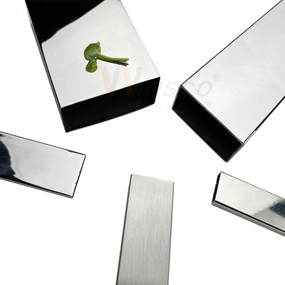 গুণ  30x60mm Stainless Steel Rectangular Tube with 0.5-2.7mm Wall in 201/304/316 Grades | VVINSCO কারখানা