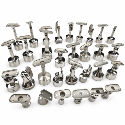 গুণ  SS304 SS316 Stainless Steel Handrail Bracket, Adjustable Railing Support কারখানা