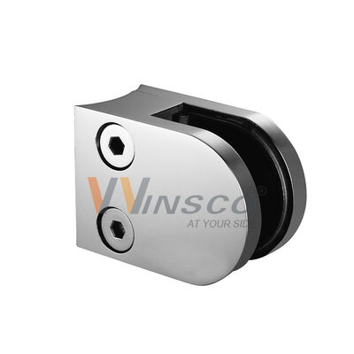 গুণ  Precision Investment Cast Stainless Steel Glass Clamp for Glass Railing Balustrade | Winsco Metal VA201 কারখানা