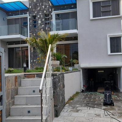 1000mm 1500mm স্টেইনলেস স্টীল বারান্দা রেলিং ইনোক্স বেড়া বাগান সহজ ইনস্টলেশন