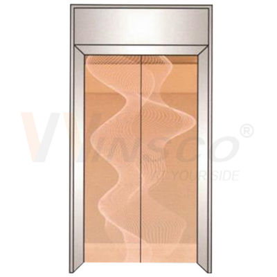 1219mmx2438mm মিরর গোল্ড স্টেইনলেস স্টীল শীট খোদাই ফিনিশড রোজ গোল্ড