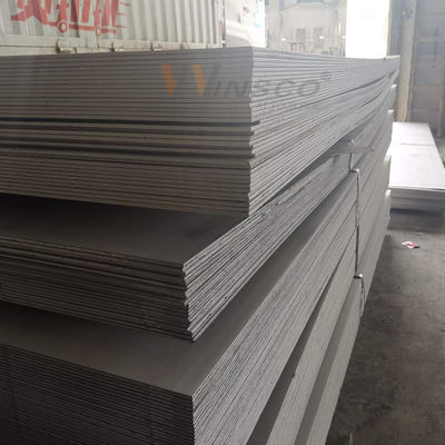 চ্যাসিস ক্যাবিনেট প্রক্রিয়াকরণের জন্য 1500mmx3000mm হট রোল্ড স্টেইনলেস স্টীল প্লেট অর্ধেক কঠোরতা