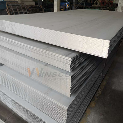 চ্যাসিস ক্যাবিনেট প্রক্রিয়াকরণের জন্য 1500mmx3000mm হট রোল্ড স্টেইনলেস স্টীল প্লেট অর্ধেক কঠোরতা