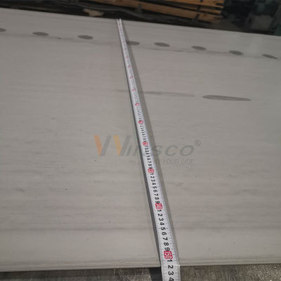 পিকলিং হোয়াইট সারফেস 1500mmx6000mm স্টেইনলেস স্টিল হট রোল্ড প্লেট