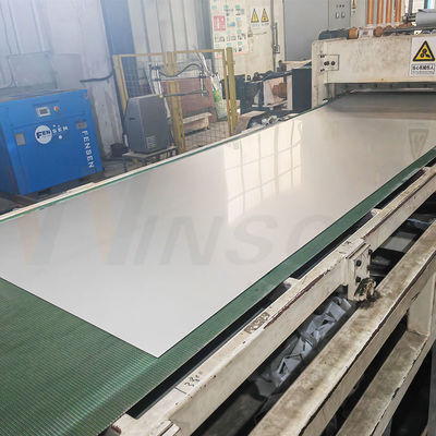1500mmx3000mm এসএস 316 316L কোল্ড ঘূর্ণিত স্টেইনলেস স্টীল 2b শীট মিল ফিনিস 0.4mm বেধ