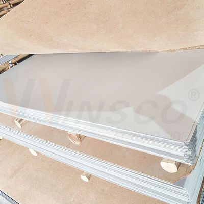 1000mmx2000mmx0.6mm আকার ইনক্স প্লেট SUS 304 304L স্টেইনলেস স্টীল শীট 2B সমাপ্ত