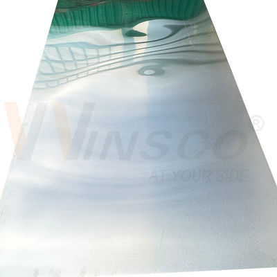 4Ftx8FT এন্টি-ফিংগার প্রিন্ট হেয়ারলাইন স্টেইনলেস স্টীল শীট নং 4 সমাপ্ত 201 গ্রেড