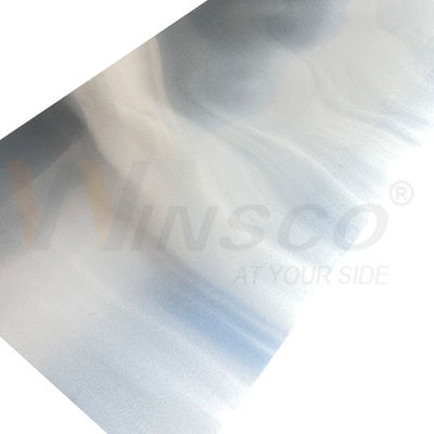 ক্ষুদ্র সহনশীলতা 304 304L গ্রেড 1250mmx2500mm মিল এজ নং 4 স্যাটিন ব্রাশ স্টেইনলেস স্টীল ধাতু শীট