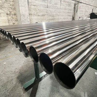 1 3/4 ইঞ্চি স্যাটিন স্টেইনলেস স্টীল পাইপ 0.8mm-3.0mm বেধ মিরর 44.5mm ইনক্স গোলাকার টিউব 201 304 316 গ্রেড