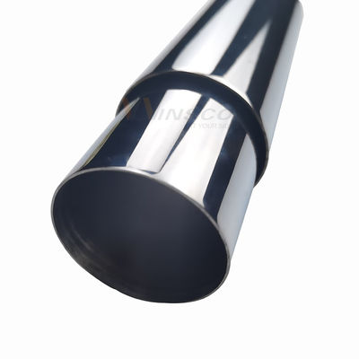 0.8mm-3.0mm বেধ স্যাটিন ইনক্স হ্যান্ড্রেল পাইপ এসএস 201 304 316 মিরর 48.3mm ওডি স্টেইনলেস স্টীল গোলাকার টিউব