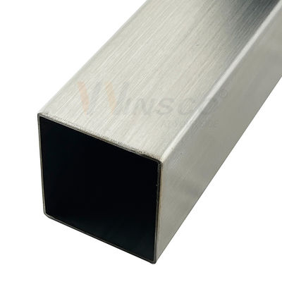 1.2mm-3.5mm বেধ ইনক্স স্কয়ার পাইপ আয়না স্যাটিন পৃষ্ঠ 50mmx50mm স্টেইনলেস স্টীল টিউব 201 304 316 গ্রেড