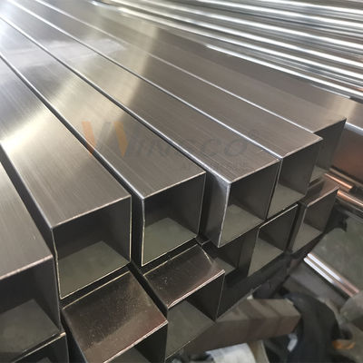 1.2mm-3.5mm বেধ ইনক্স স্কয়ার পাইপ আয়না স্যাটিন পৃষ্ঠ 50mmx50mm স্টেইনলেস স্টীল টিউব 201 304 316 গ্রেড