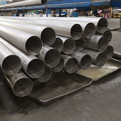 উচ্চ তাপমাত্রা প্রতিরোধের 159mm অ নক্স welded টিউব AISI201 304 316 বড় ব্যাসার্ধ বৃত্তাকার স্টেইনলেস স্টীল পুরু দেয়াল পাইপ
