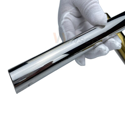 35mm ব্যাসার্ধ স্টেইনলেস স্টীল গোলাকার পাইপ 0.4-3.0mm প্রাচীর বেধ এবং আয়না সাটিন ফিনিস সঙ্গে