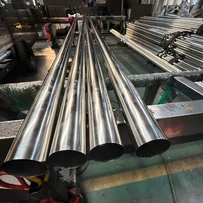 1 3/4 ইঞ্চি স্যাটিন স্টেইনলেস স্টীল পাইপ 0.8mm-3.0mm বেধ মিরর 44.5mm ইনক্স গোলাকার টিউব 201 304 316 গ্রেড