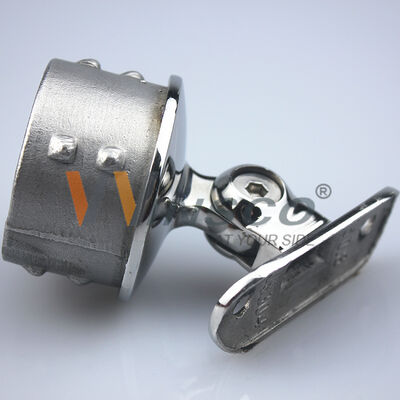 Angle Adjustable Stainless Steel Handrail Bracket Railing Saddle | 304 316 | Winsco Metal VA101