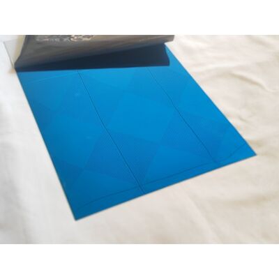 1250mmx2500mm 304 304L সাফায়ার ব্লু মিরর ইনক্স শীট, পিভিডি রঙের স্টেইনলেস স্টীল প্লেট