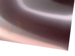 রোজ গোল্ড হেয়ারলাইন স্টেইনলেস স্টীল শীট প্লেট