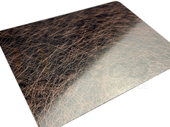 এসএস কম্পন মিরর অন্ধকার তামার প্রলেপ কালো করা প্রাচীন শীট